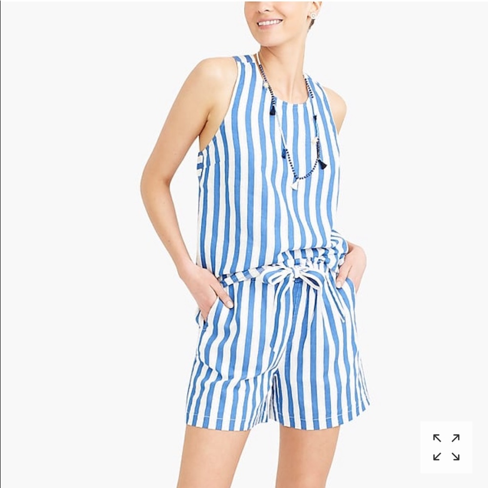 J. Crew shirt and matching shorts!